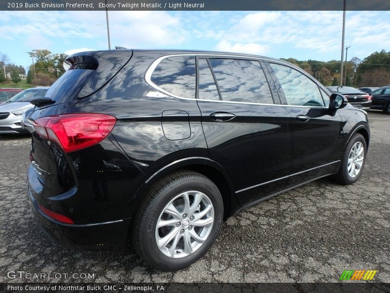 Ebony Twilight Metallic / Light Neutral 2019 Buick Envision Preferred