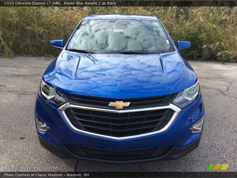 Kinetic Blue Metallic / Jet Black 2019 Chevrolet Equinox LT AWD