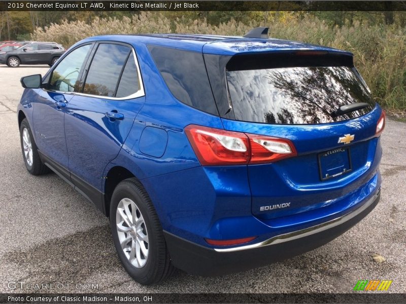 Kinetic Blue Metallic / Jet Black 2019 Chevrolet Equinox LT AWD