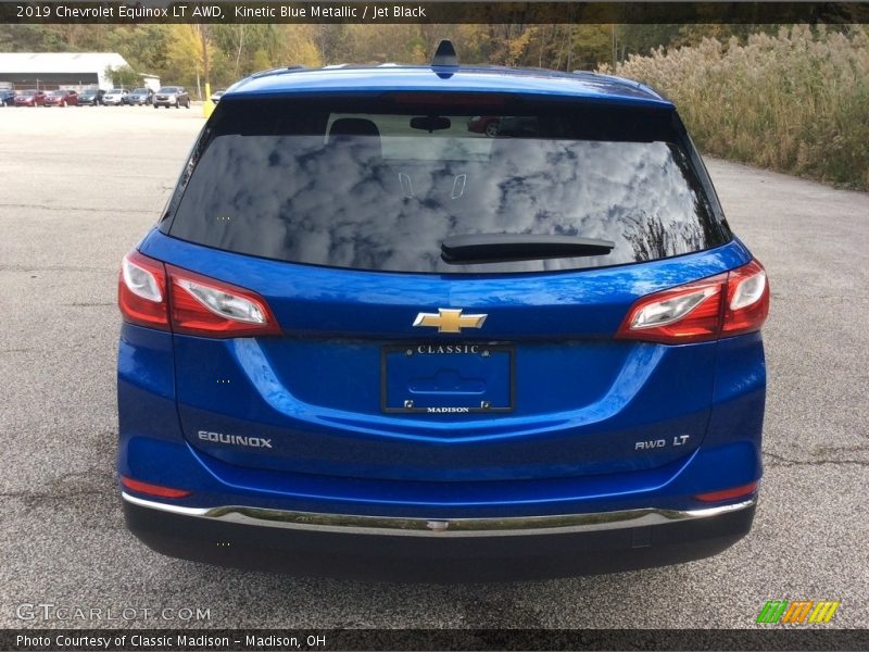 Kinetic Blue Metallic / Jet Black 2019 Chevrolet Equinox LT AWD