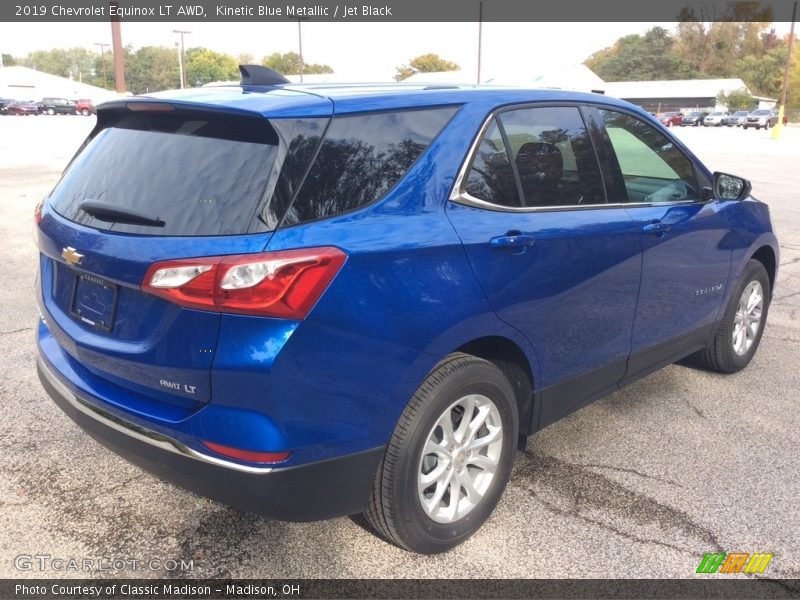 Kinetic Blue Metallic / Jet Black 2019 Chevrolet Equinox LT AWD