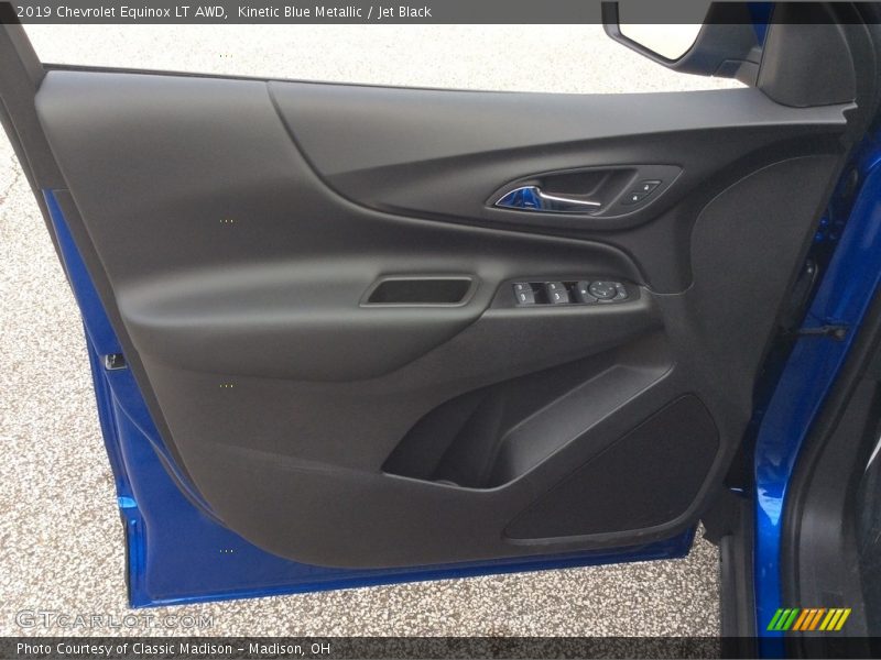 Kinetic Blue Metallic / Jet Black 2019 Chevrolet Equinox LT AWD