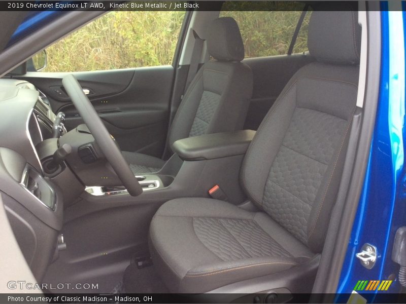 Kinetic Blue Metallic / Jet Black 2019 Chevrolet Equinox LT AWD