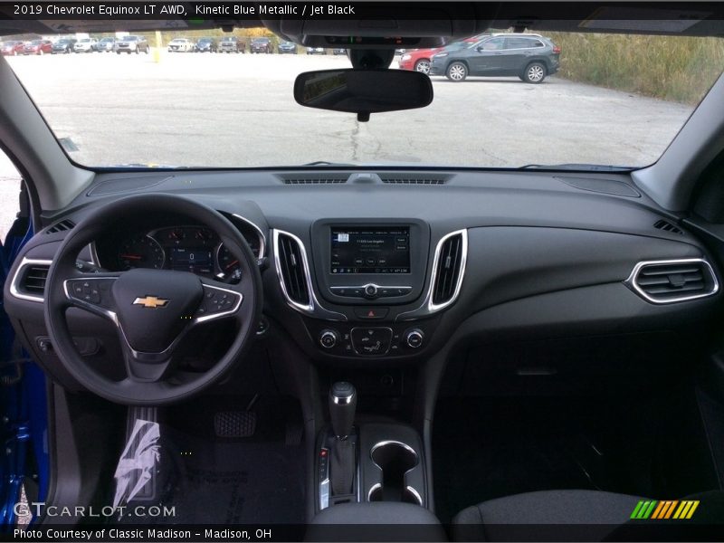 Kinetic Blue Metallic / Jet Black 2019 Chevrolet Equinox LT AWD
