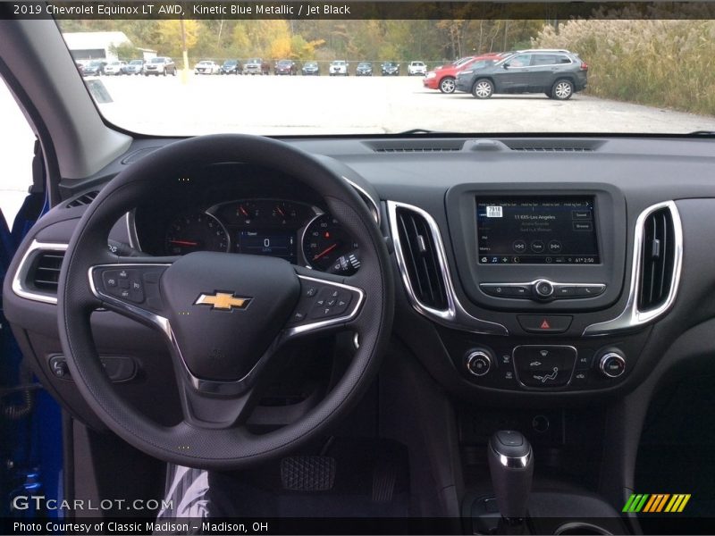 Kinetic Blue Metallic / Jet Black 2019 Chevrolet Equinox LT AWD