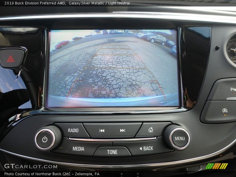 Galaxy Silver Metallic / Light Neutral 2019 Buick Envision Preferred AWD