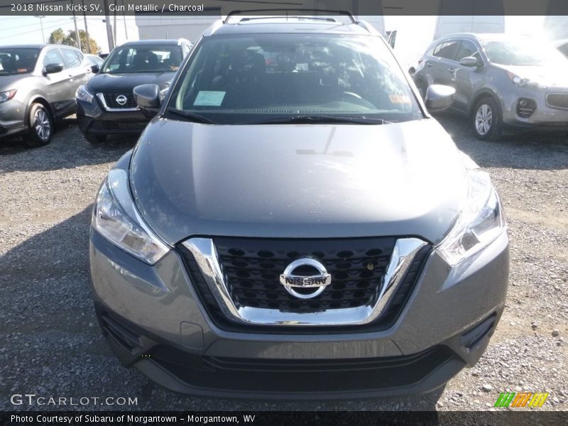 Gun Metallic / Charcoal 2018 Nissan Kicks SV