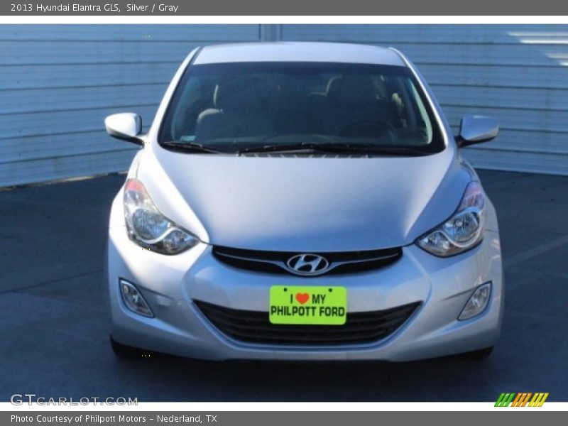 Silver / Gray 2013 Hyundai Elantra GLS