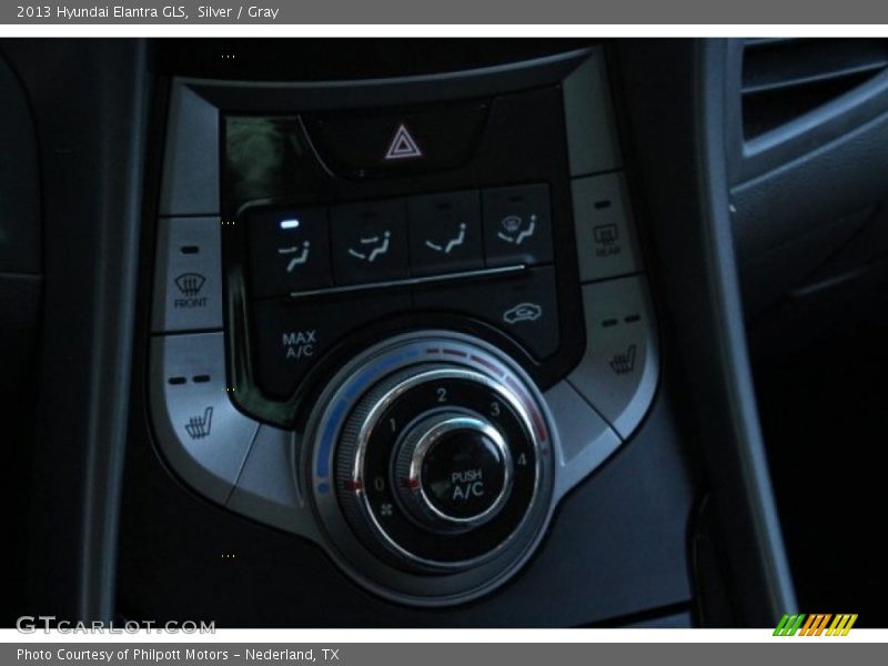 Silver / Gray 2013 Hyundai Elantra GLS