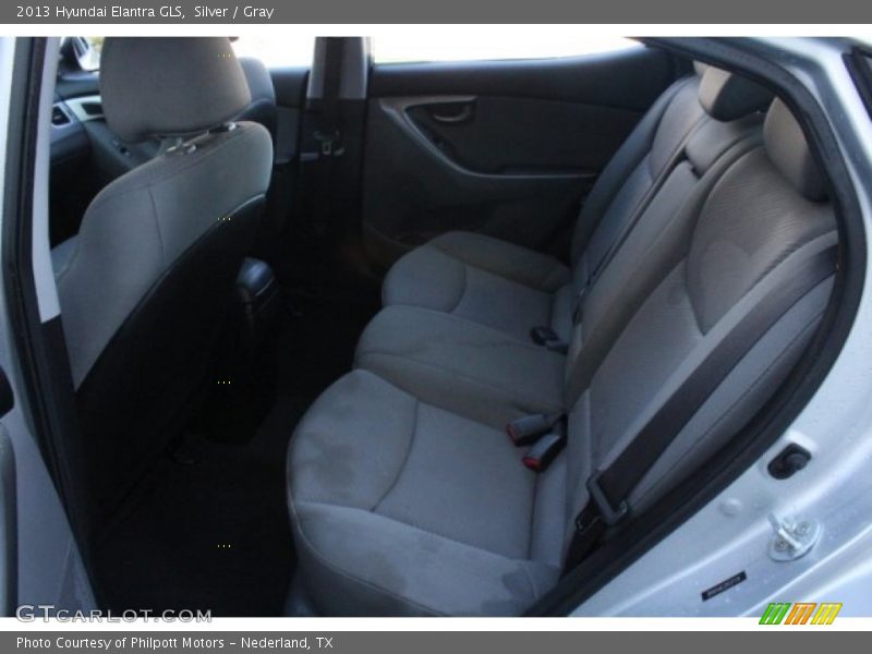 Silver / Gray 2013 Hyundai Elantra GLS