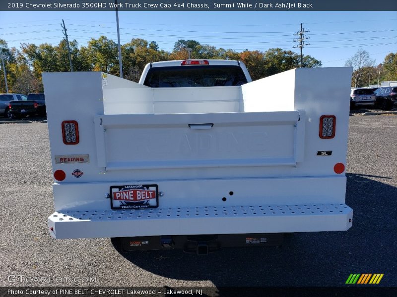 Summit White / Dark Ash/Jet Black 2019 Chevrolet Silverado 3500HD Work Truck Crew Cab 4x4 Chassis