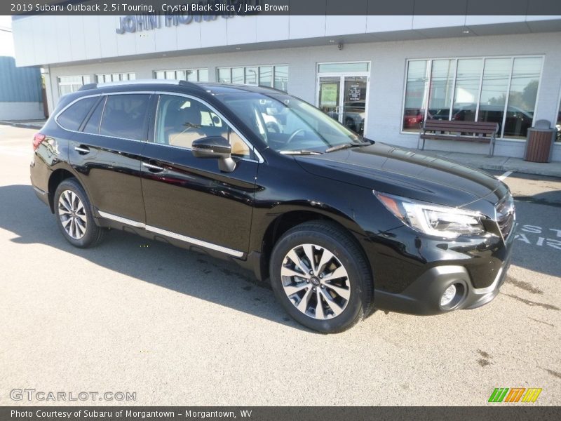 Crystal Black Silica / Java Brown 2019 Subaru Outback 2.5i Touring