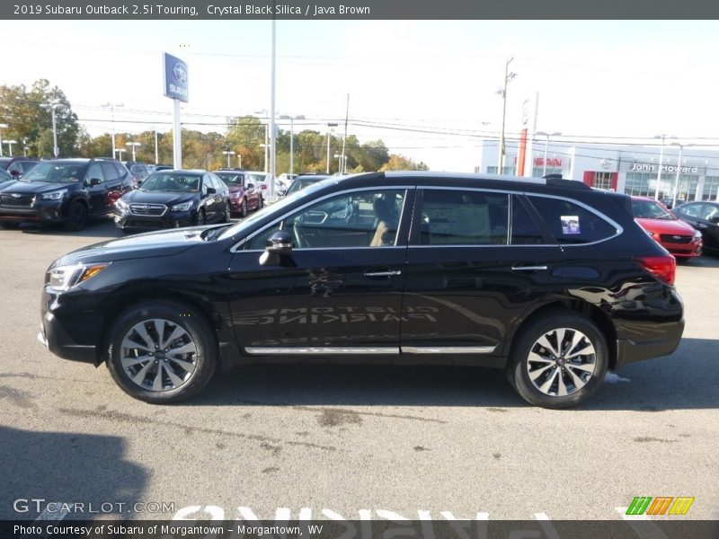 Crystal Black Silica / Java Brown 2019 Subaru Outback 2.5i Touring