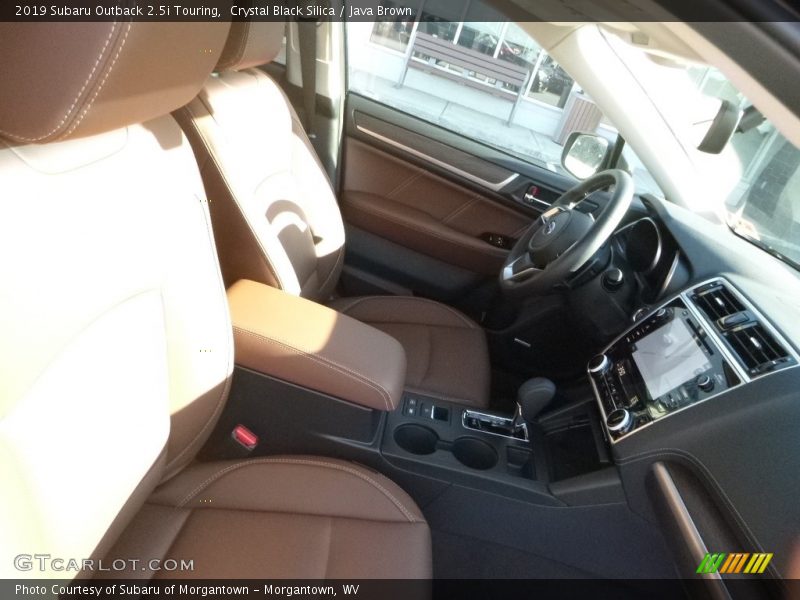 Crystal Black Silica / Java Brown 2019 Subaru Outback 2.5i Touring