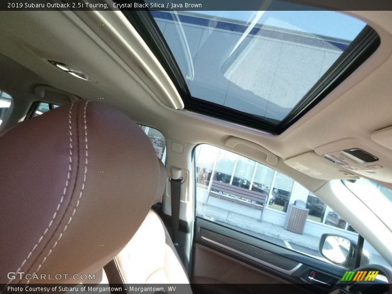 Crystal Black Silica / Java Brown 2019 Subaru Outback 2.5i Touring