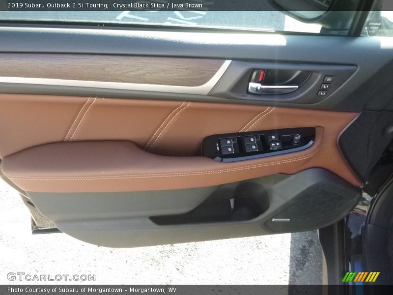 Crystal Black Silica / Java Brown 2019 Subaru Outback 2.5i Touring