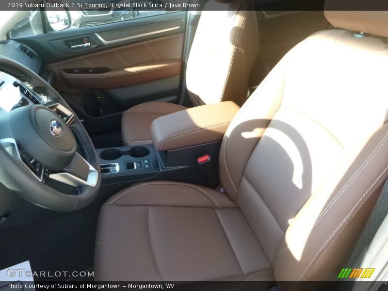 Crystal Black Silica / Java Brown 2019 Subaru Outback 2.5i Touring