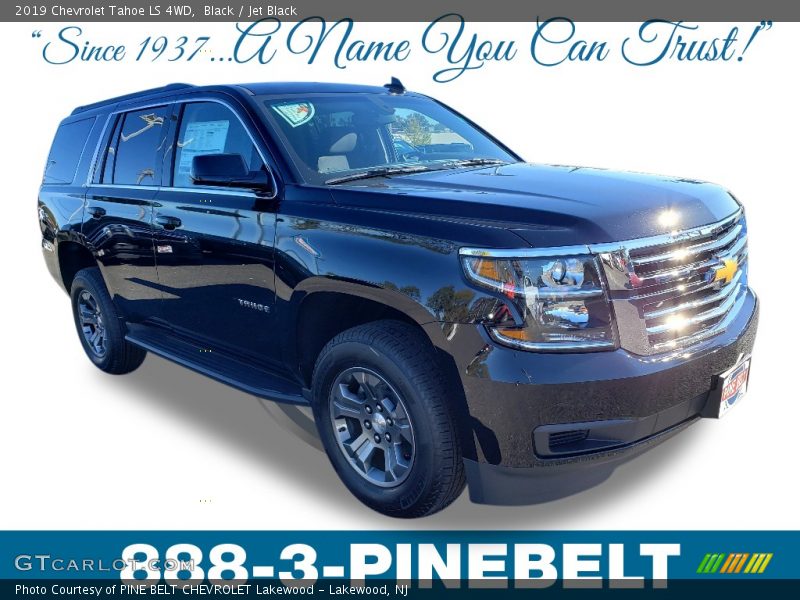 Black / Jet Black 2019 Chevrolet Tahoe LS 4WD