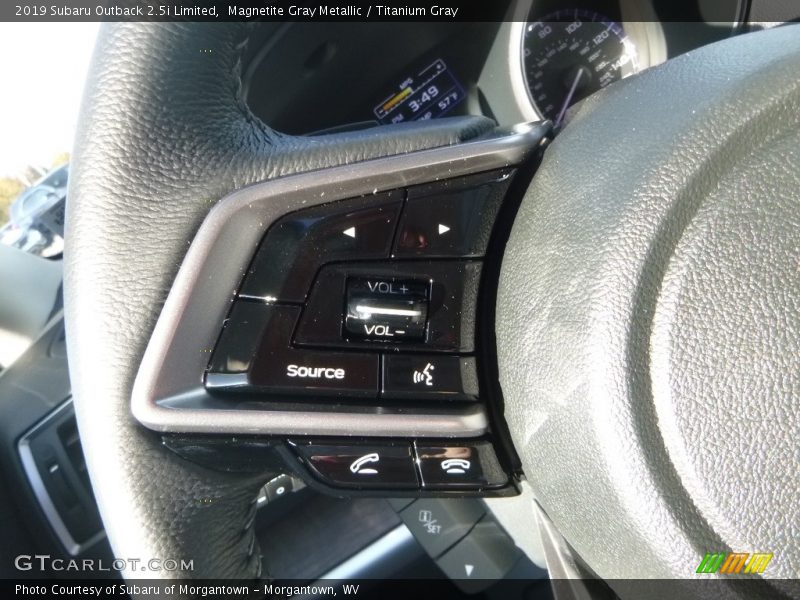 Magnetite Gray Metallic / Titanium Gray 2019 Subaru Outback 2.5i Limited