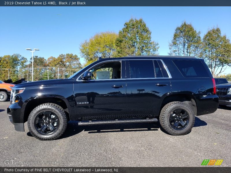 Black / Jet Black 2019 Chevrolet Tahoe LS 4WD