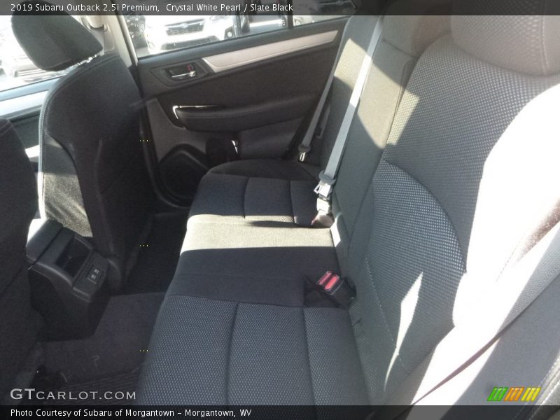Crystal White Pearl / Slate Black 2019 Subaru Outback 2.5i Premium