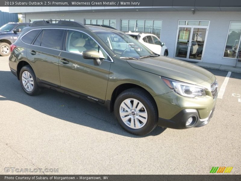 Wilderness Green Metallic / Warm Ivory 2019 Subaru Outback 2.5i Premium