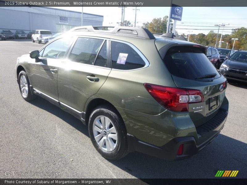 Wilderness Green Metallic / Warm Ivory 2019 Subaru Outback 2.5i Premium