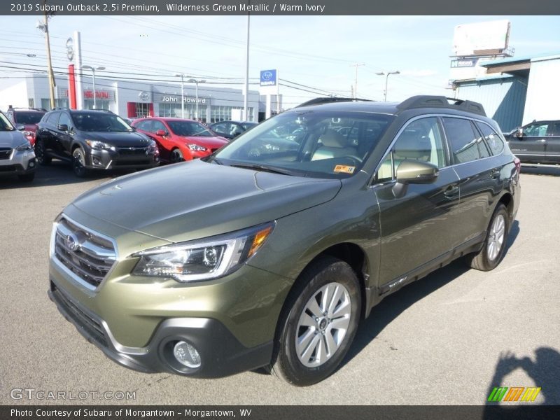 Wilderness Green Metallic / Warm Ivory 2019 Subaru Outback 2.5i Premium