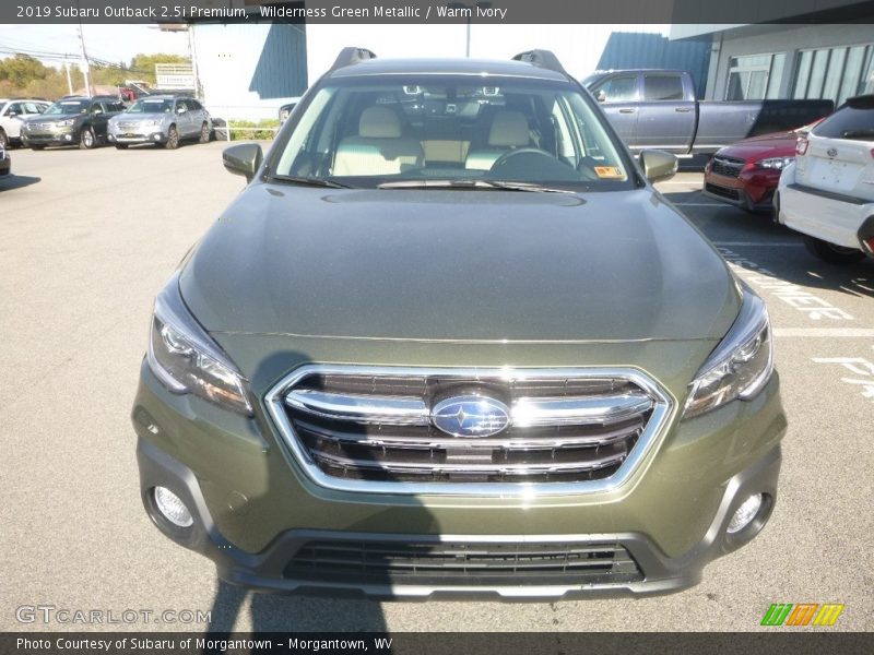 Wilderness Green Metallic / Warm Ivory 2019 Subaru Outback 2.5i Premium