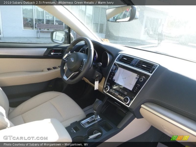 Wilderness Green Metallic / Warm Ivory 2019 Subaru Outback 2.5i Premium