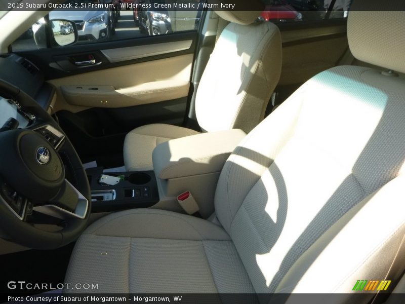 Wilderness Green Metallic / Warm Ivory 2019 Subaru Outback 2.5i Premium