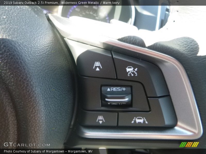 Wilderness Green Metallic / Warm Ivory 2019 Subaru Outback 2.5i Premium