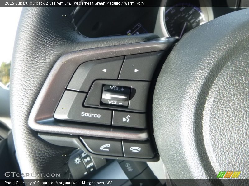 Wilderness Green Metallic / Warm Ivory 2019 Subaru Outback 2.5i Premium