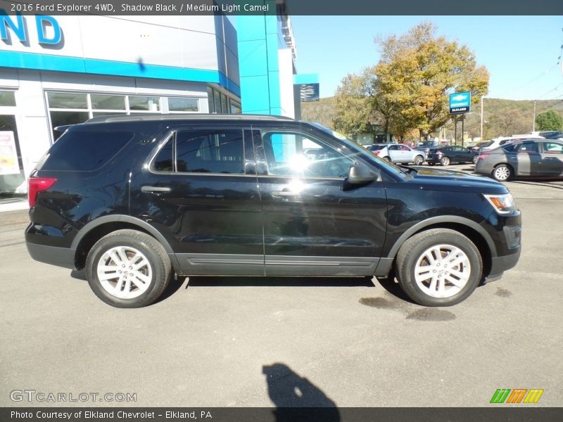Shadow Black / Medium Light Camel 2016 Ford Explorer 4WD