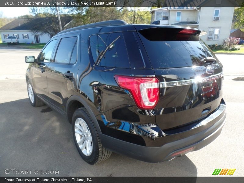 Shadow Black / Medium Light Camel 2016 Ford Explorer 4WD