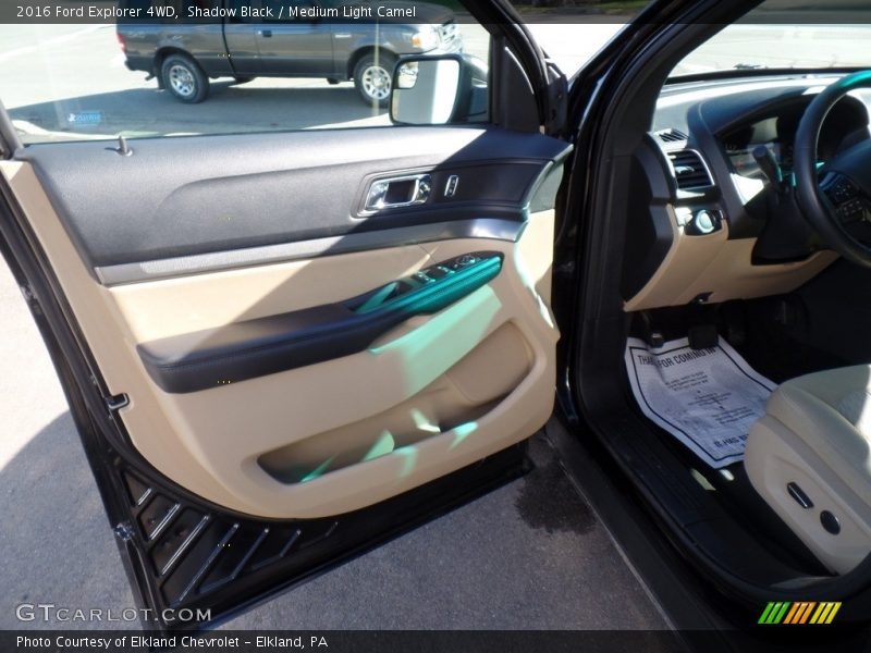 Shadow Black / Medium Light Camel 2016 Ford Explorer 4WD