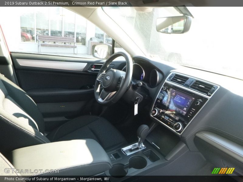 Crimson Red Pearl / Slate Black 2019 Subaru Outback 2.5i Premium