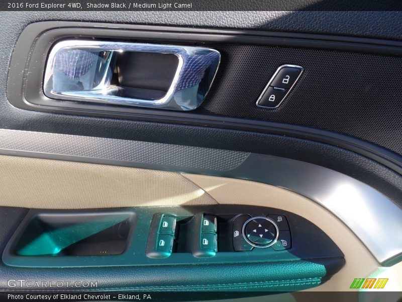 Shadow Black / Medium Light Camel 2016 Ford Explorer 4WD
