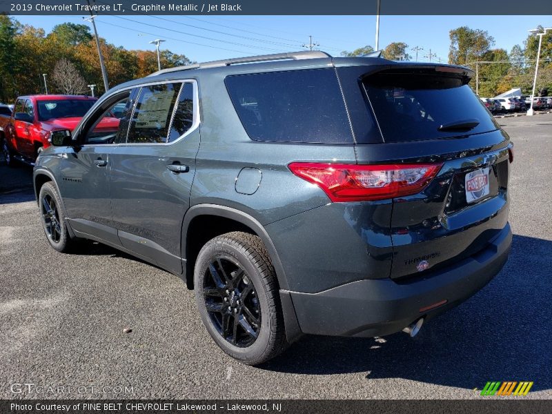 Graphite Metallic / Jet Black 2019 Chevrolet Traverse LT