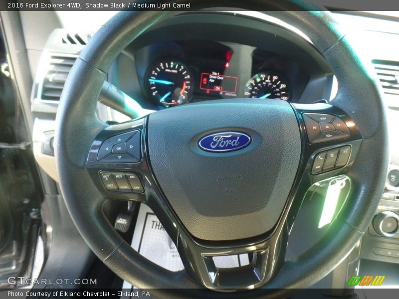 Shadow Black / Medium Light Camel 2016 Ford Explorer 4WD