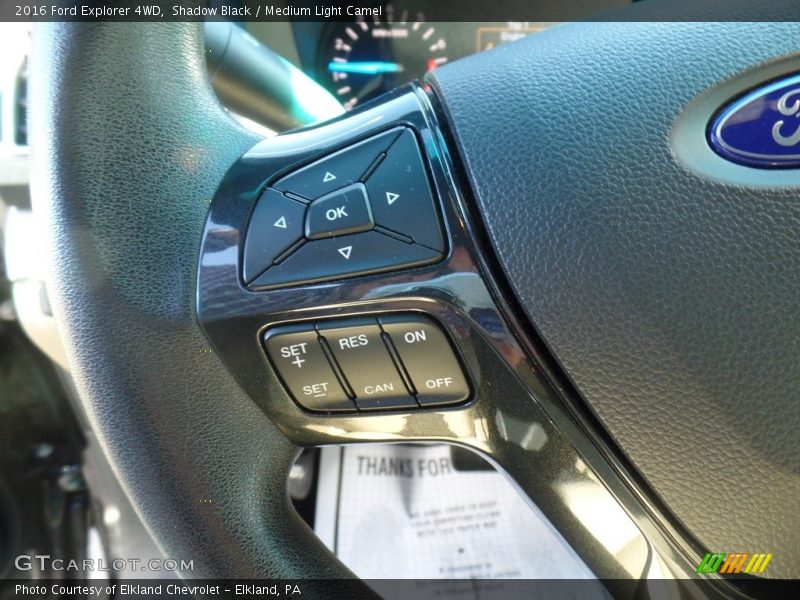 Shadow Black / Medium Light Camel 2016 Ford Explorer 4WD