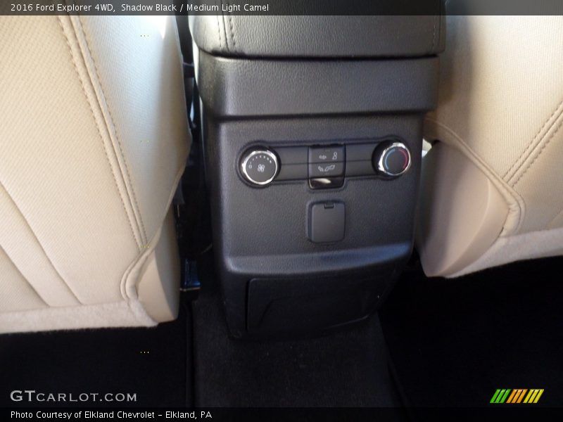 Shadow Black / Medium Light Camel 2016 Ford Explorer 4WD