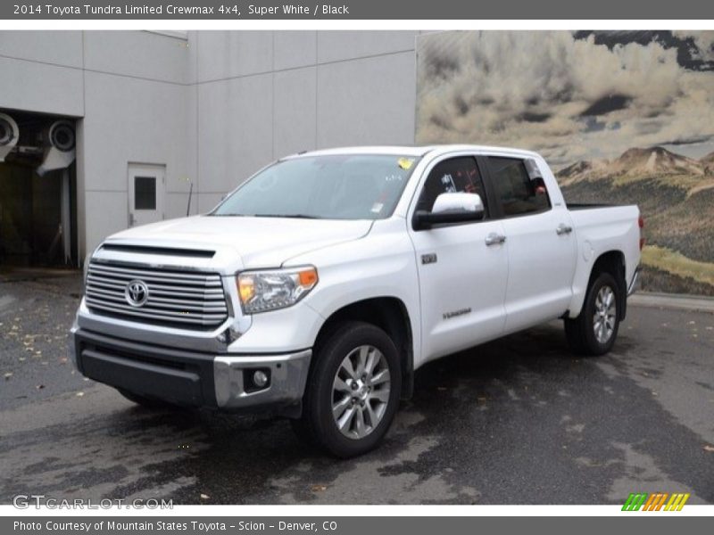 Super White / Black 2014 Toyota Tundra Limited Crewmax 4x4