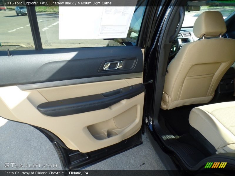 Shadow Black / Medium Light Camel 2016 Ford Explorer 4WD