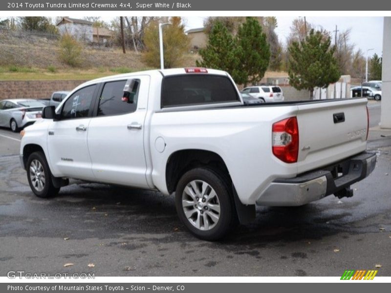 Super White / Black 2014 Toyota Tundra Limited Crewmax 4x4
