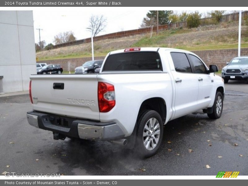 Super White / Black 2014 Toyota Tundra Limited Crewmax 4x4