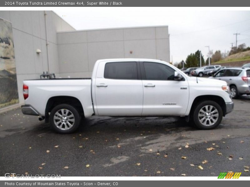 Super White / Black 2014 Toyota Tundra Limited Crewmax 4x4