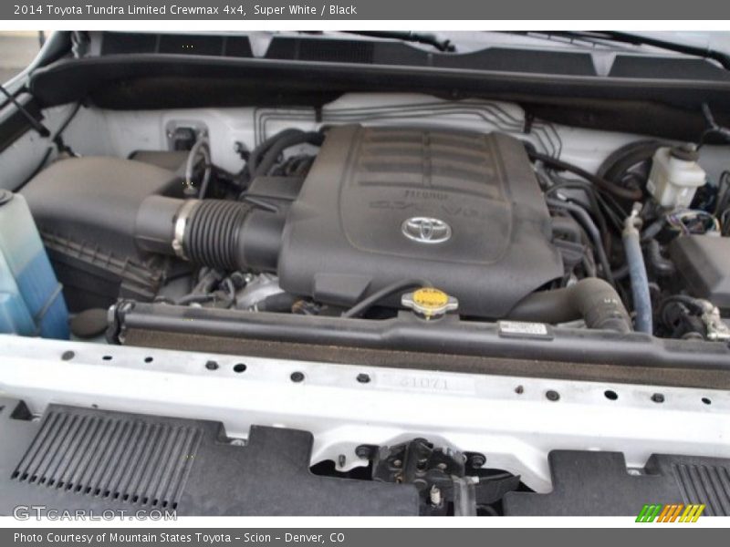 Super White / Black 2014 Toyota Tundra Limited Crewmax 4x4