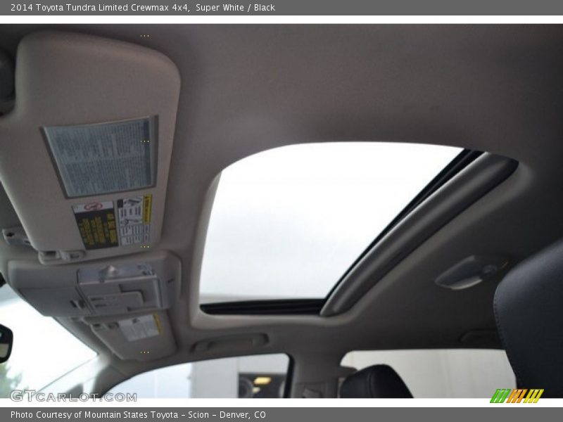 Super White / Black 2014 Toyota Tundra Limited Crewmax 4x4