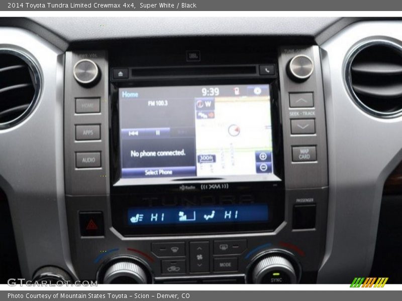 Super White / Black 2014 Toyota Tundra Limited Crewmax 4x4